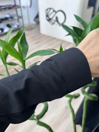 Wild shirt sleeves One Size Black
