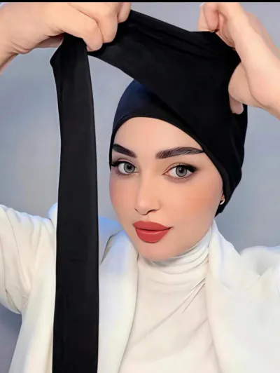 Wrap Turban Black