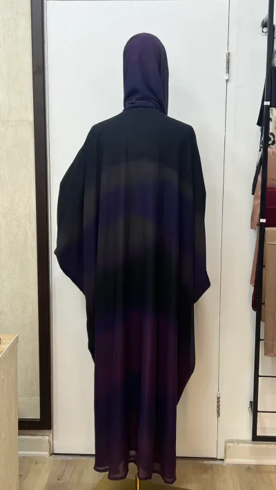 Chiffon bisht abaya 1