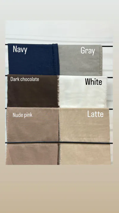 Shawl with Fold White