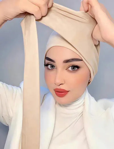 Wrap Turban Apricot