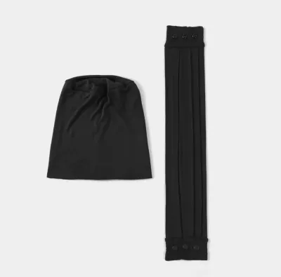 Turban 2 pcs Black
