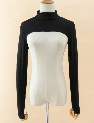 Half body top Black